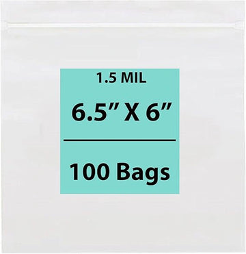 Zipper Sandwich Bags 100 Bags